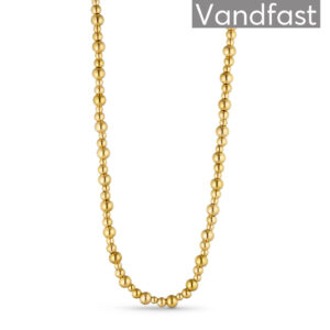 ANNEBRAUNER Ball Halskæde 18K Guldbelagt