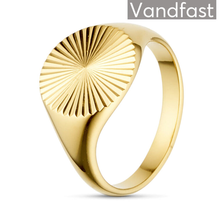 ANNEBRAUNER Big Sun Ring 18K Guldbelagt - 52