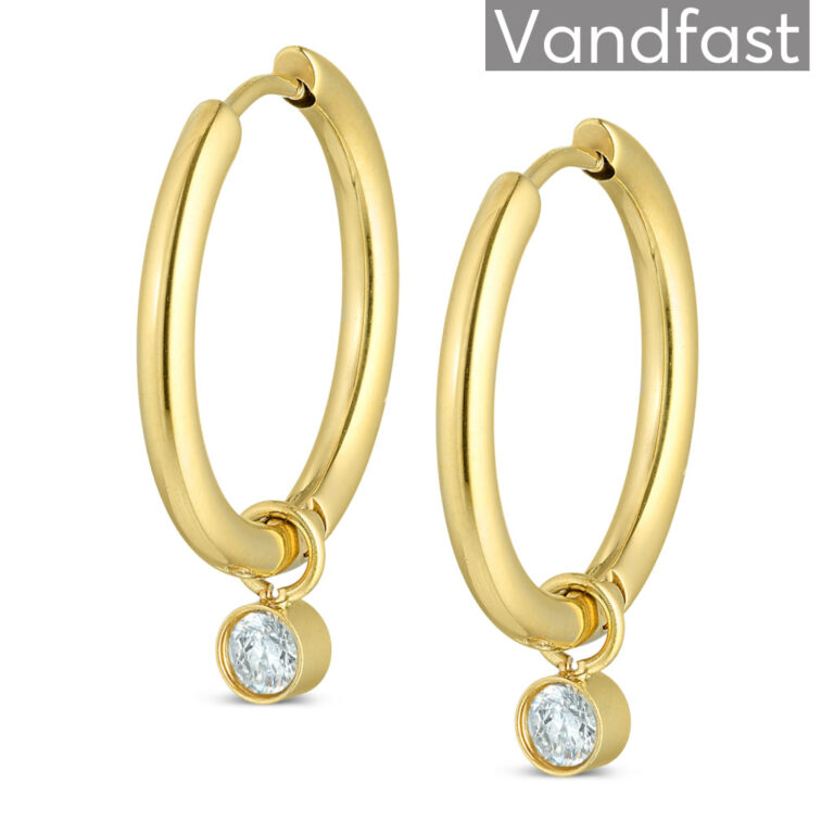 ANNEBRAUNER Creole Every Week Øreringe 18K Guldbelagt