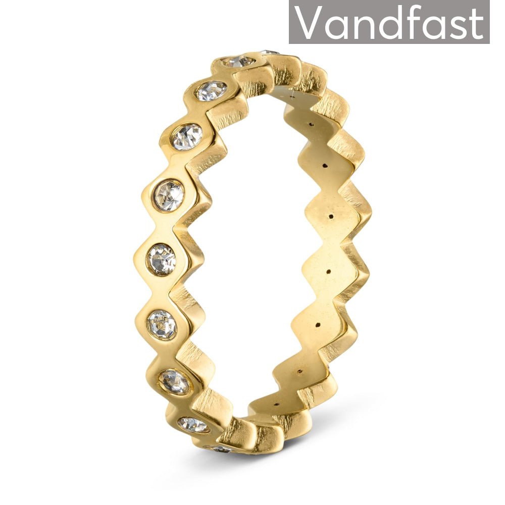 ANNEBRAUNER Crown Ring 18K Guldbelagt - 47