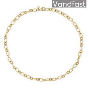 ANNEBRAUNER Curly Halskæde 18K Guldbelagt