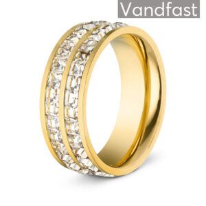 ANNEBRAUNER Exclusive Ring 18K Guldbelagt - 48