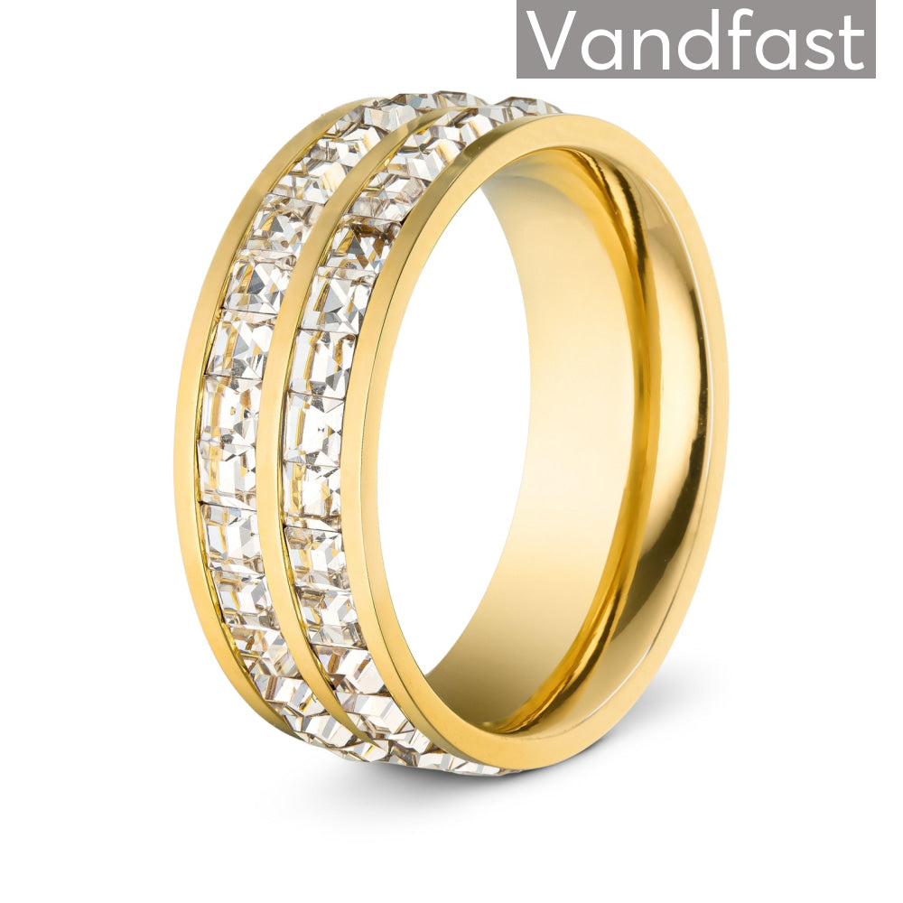 ANNEBRAUNER Exclusive Ring 18K Guldbelagt - 48