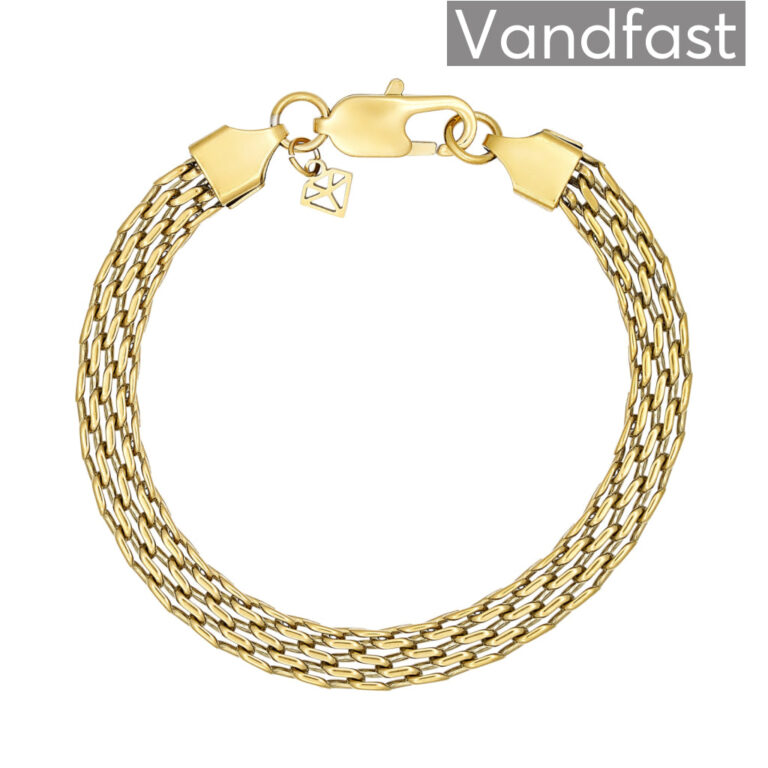 ANNEBRAUNER Hera Armbånd 18K Guldbelagt - 17 CM