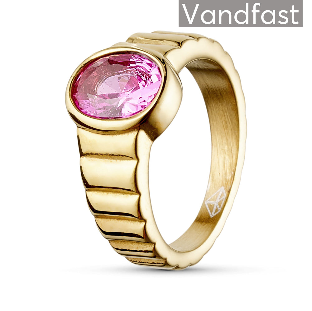 ANNEBRAUNER Imperial Rose Ring 18K Guldbelagt - 48