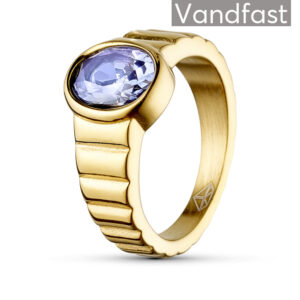ANNEBRAUNER Imperial Tanzanite Ring 18K Guldbelagt - 48