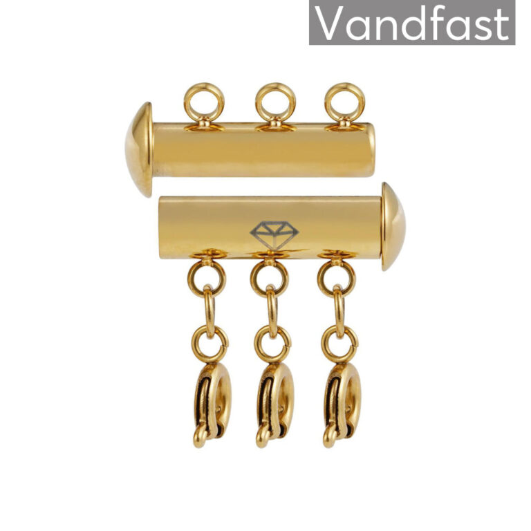 ANNEBRAUNER Magnetic 3 Clasp 18K Guldbelagt