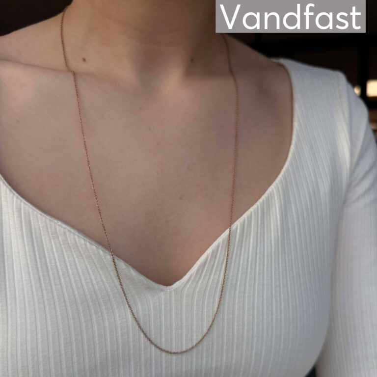 ANNEBRAUNER Necklace Rose 80 cm + 7 cm