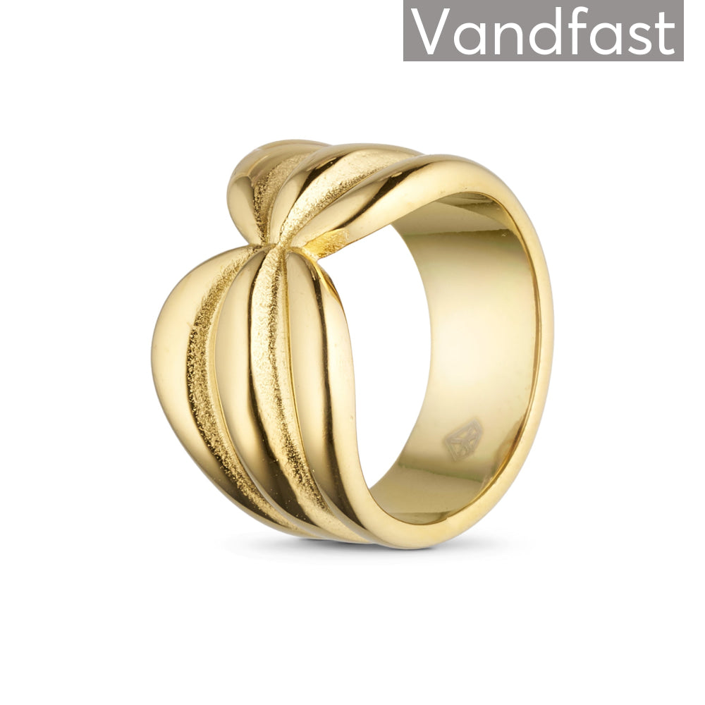 ANNEBRAUNER Opera Ring 18K Guldbelagt - 48