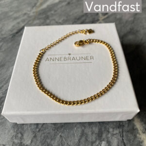 ANNEBRAUNER Panzer Armbånd 18K Guldbelagt - 3 mm