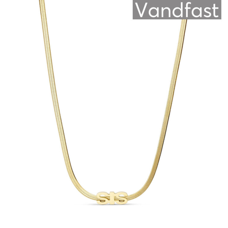 ANNEBRAUNER SIS Snake Halskæde 18K Guldbelagt