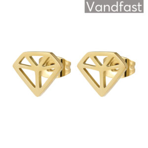 ANNEBRAUNER Signature Studs Øreringe 18K Guldbelagt