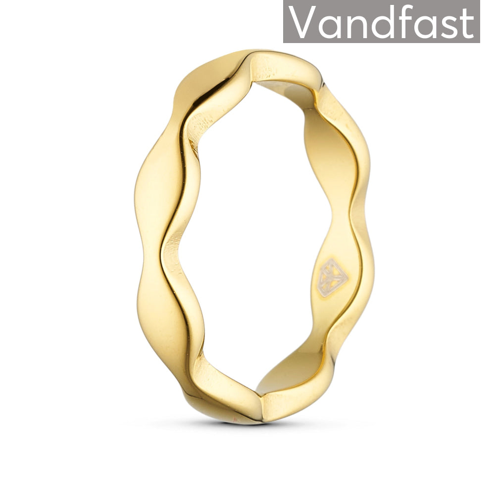 ANNEBRAUNER Timeless Ring 18K Guldbelagt - 52