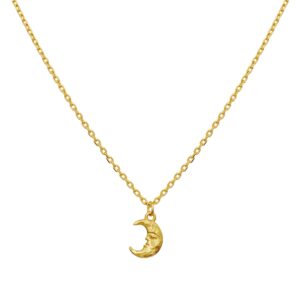 Aila halskæde - forgyldt