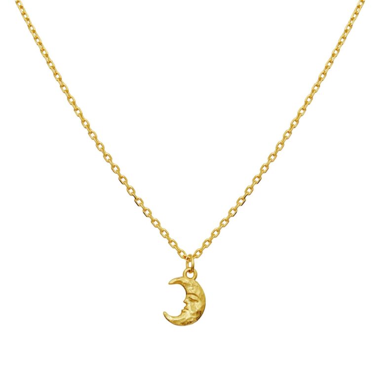 Aila halskæde - forgyldt