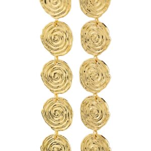 Air hængeøreringe - forgyldt