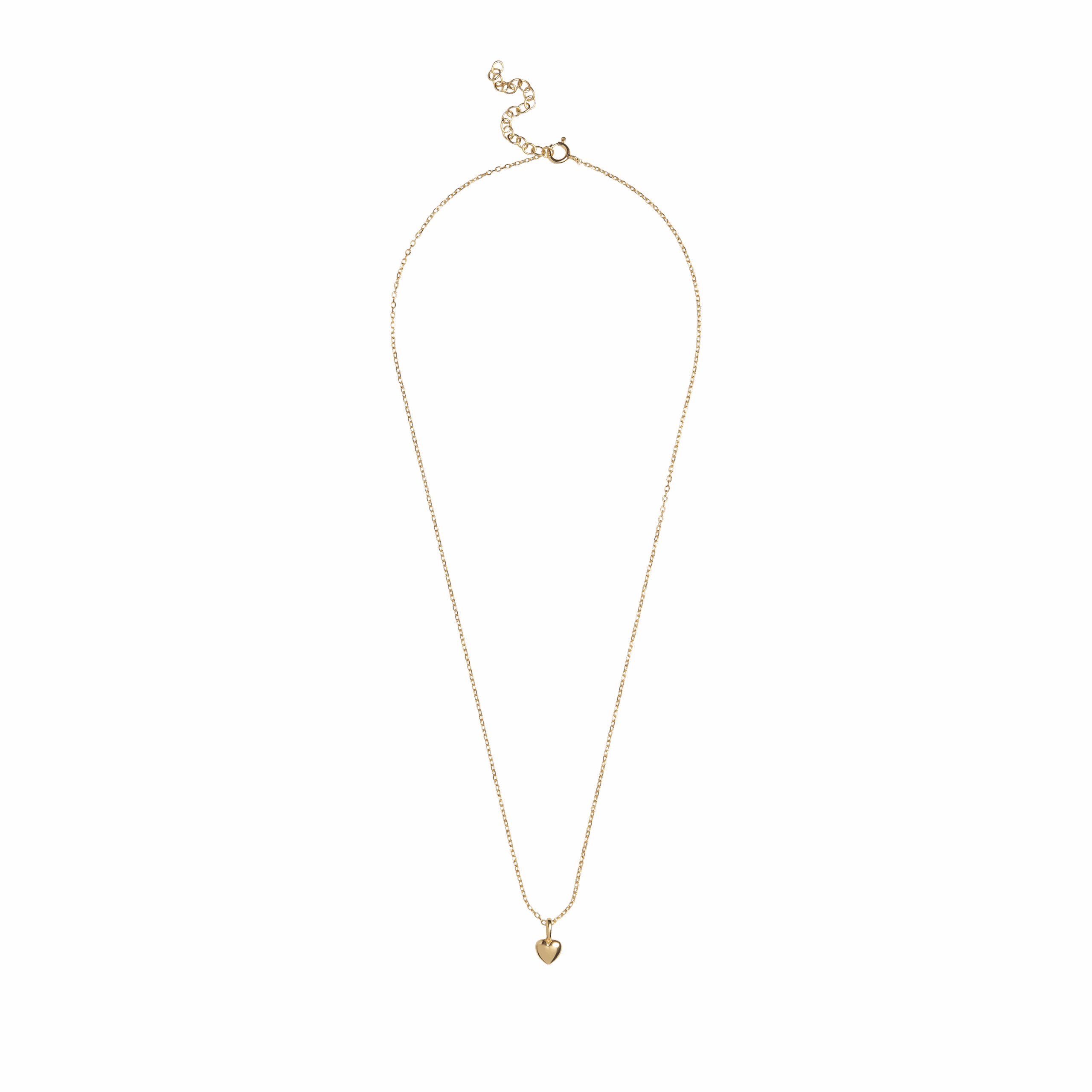 Amore halskæde - forgyldt