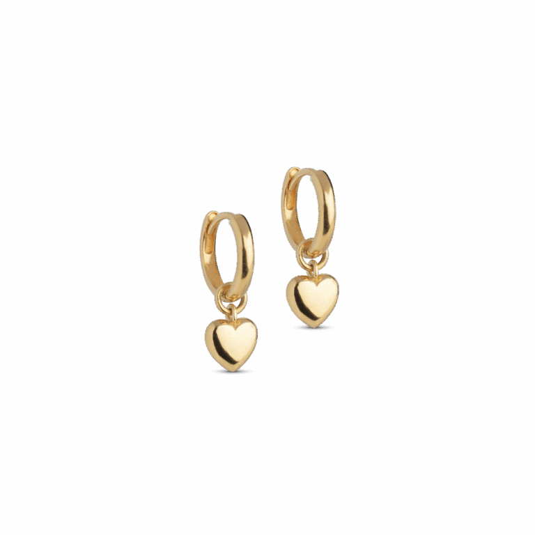 Amore hoops - forgyldt