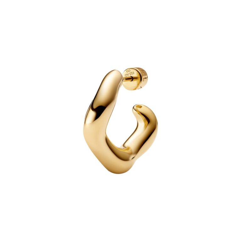 Anil hoop, Large - forgyldt