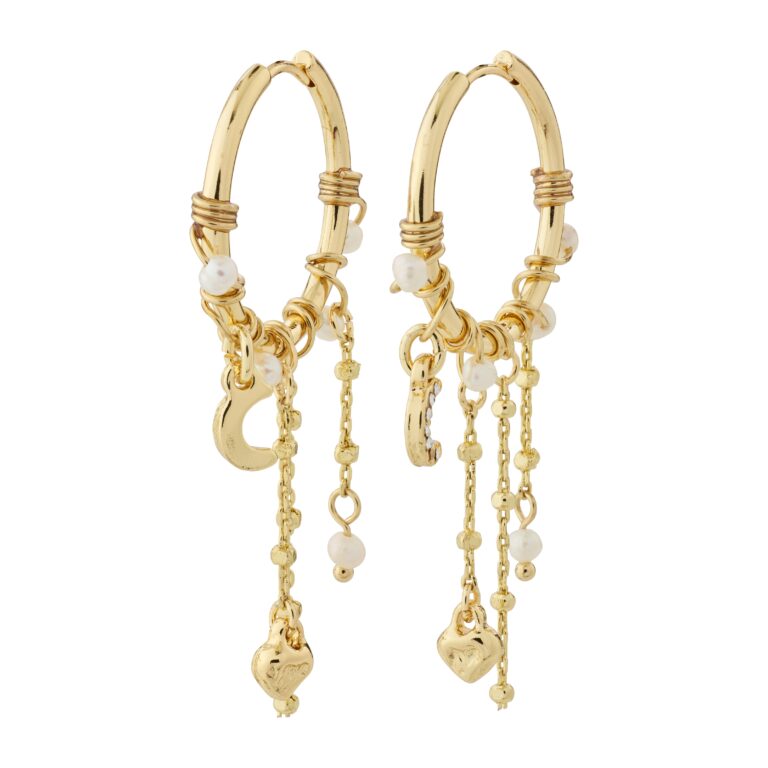 Arlet hoops - forgyldt