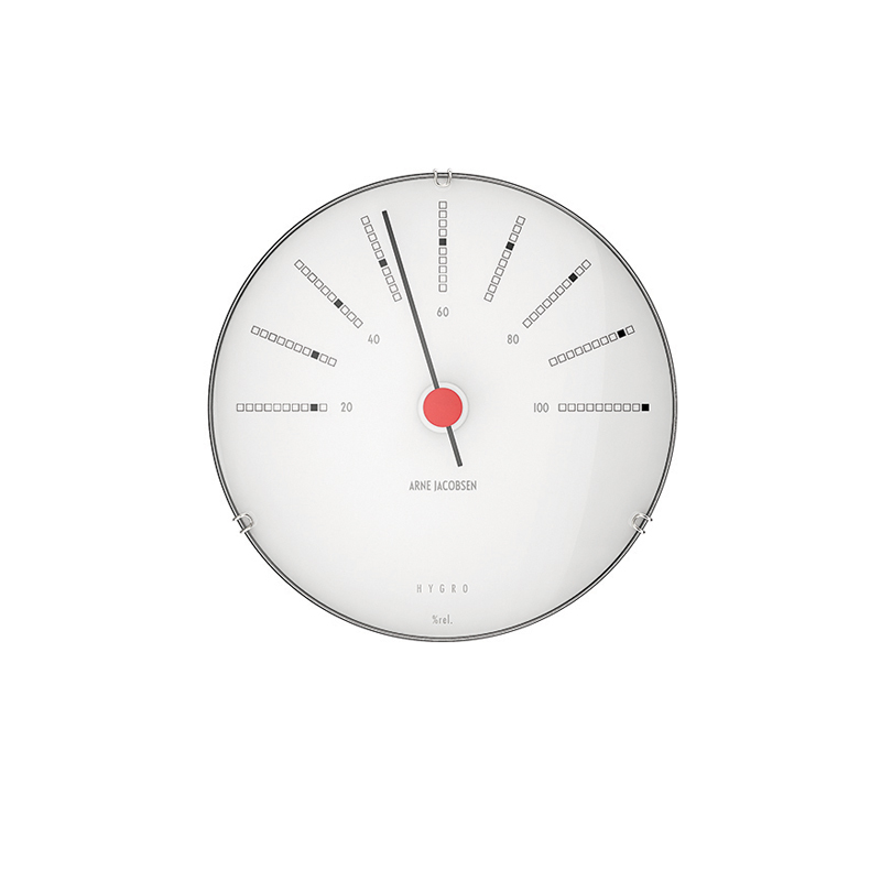 Arne Jacobsen Bankers Hygrometer, Ø12 cm