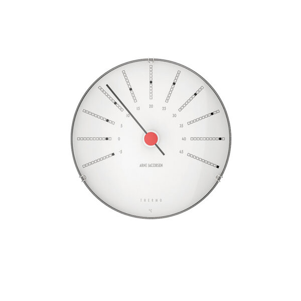 Arne Jacobsen Bankers Termometer, Ø12 cm