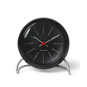 Arne Jacobsen sort Bankers bordur med alarm