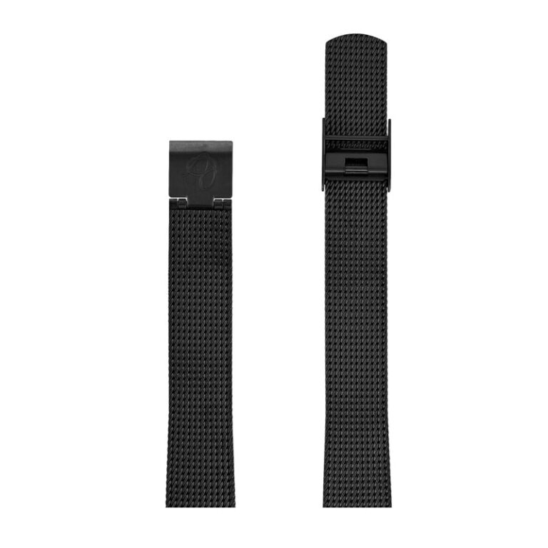 Arne Jacobsen Sort Mesh-Lænke (passer til Ø 30 mm, 14 mm) Mesh-Lænke