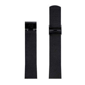 Arne Jacobsen sort mesh lænke, passer til Ø 40 mm
