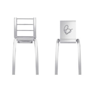 Arne Jacobsen stål bangle, passer til Ø 40 mm