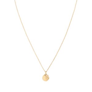 Aspen halskæde, forgyldt - 50 cm.