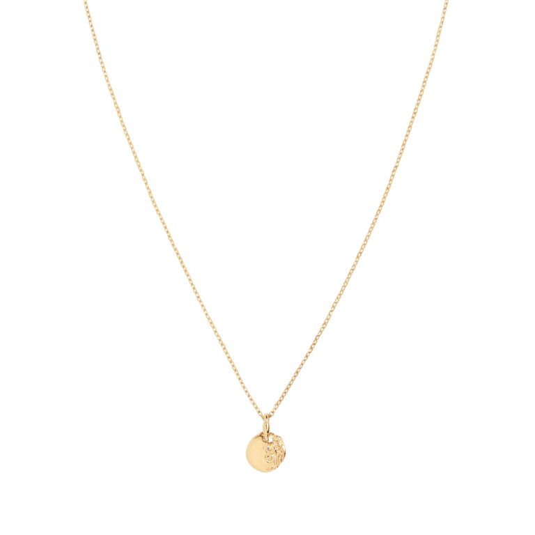 Aspen halskæde, forgyldt - 50 cm.