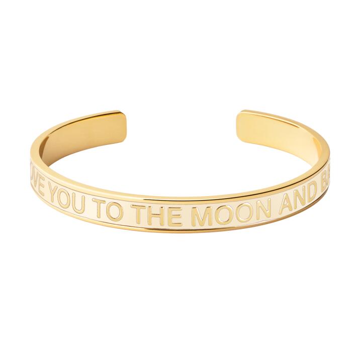 Bangle Message armring - Blanc Sable/Sand White