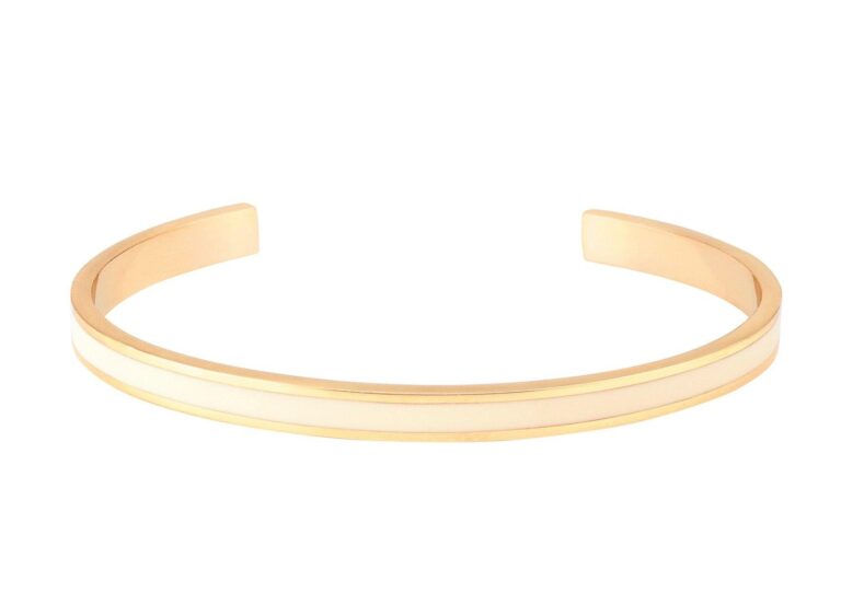 Bangle armring - White Sand