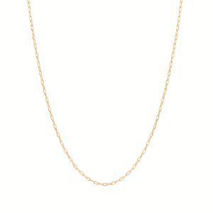 Basic Box halskæde - forgyldt