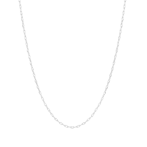 Basic Box halskæde - sølv