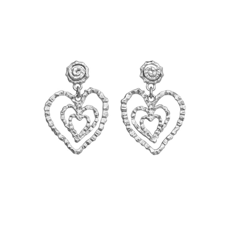 Maanesten Beate Petite Ørestikker Sølv