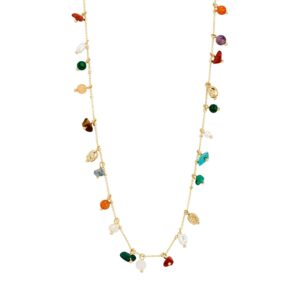 Between halskæde - forgyldt