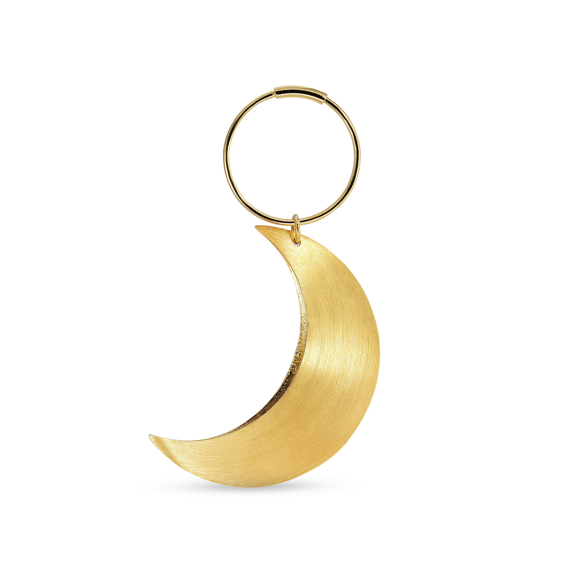 Big Half Moon creol - forgyldt