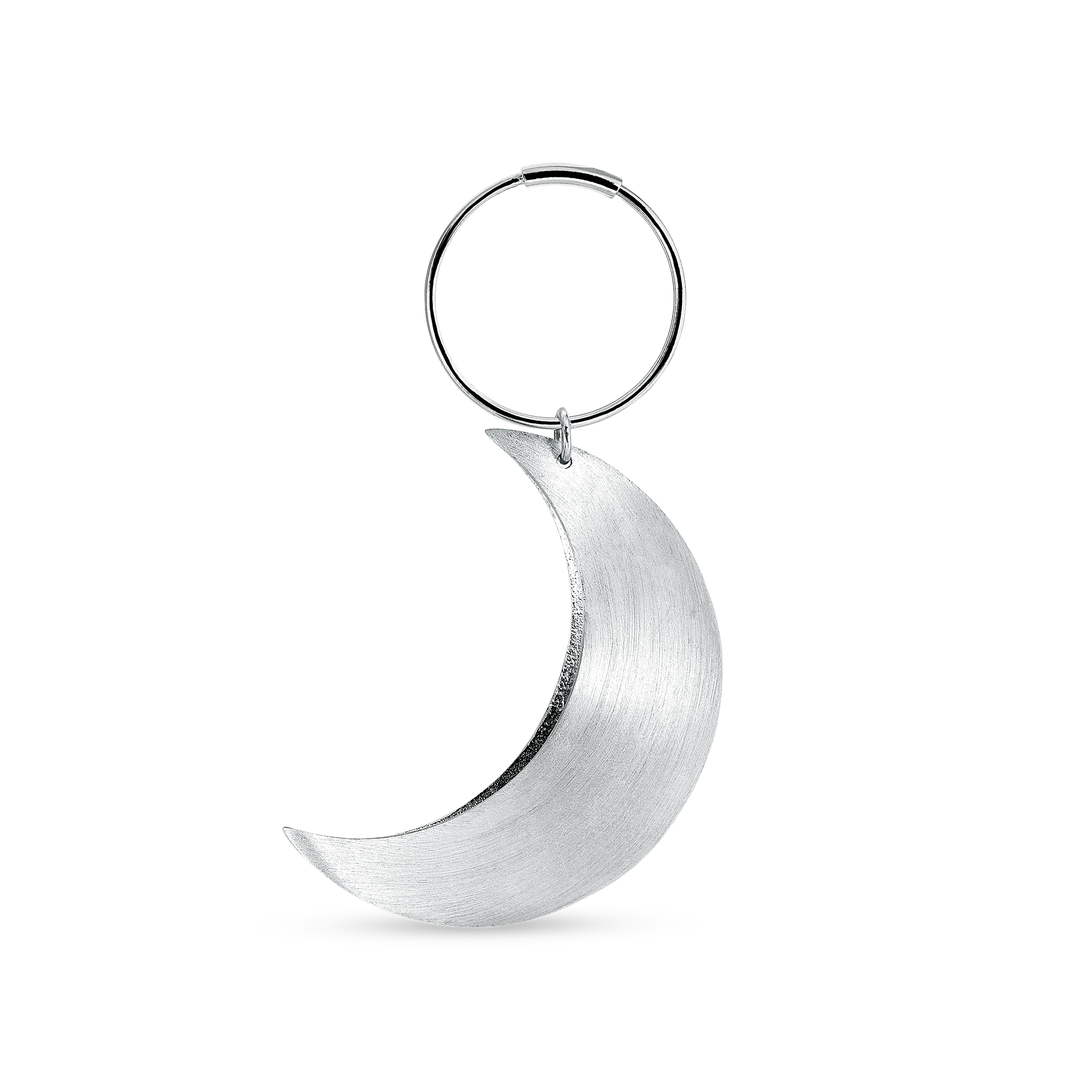 Big Half Moon creol - sølv