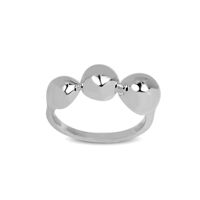 Blossom Copenhagen Classic ring i sølv med kugler