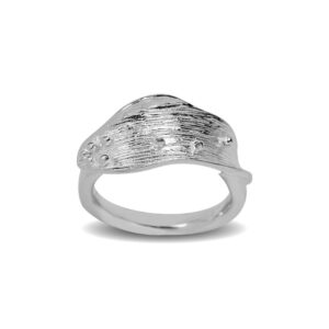Blossom Copenhagen Sey Weed ring i sølv