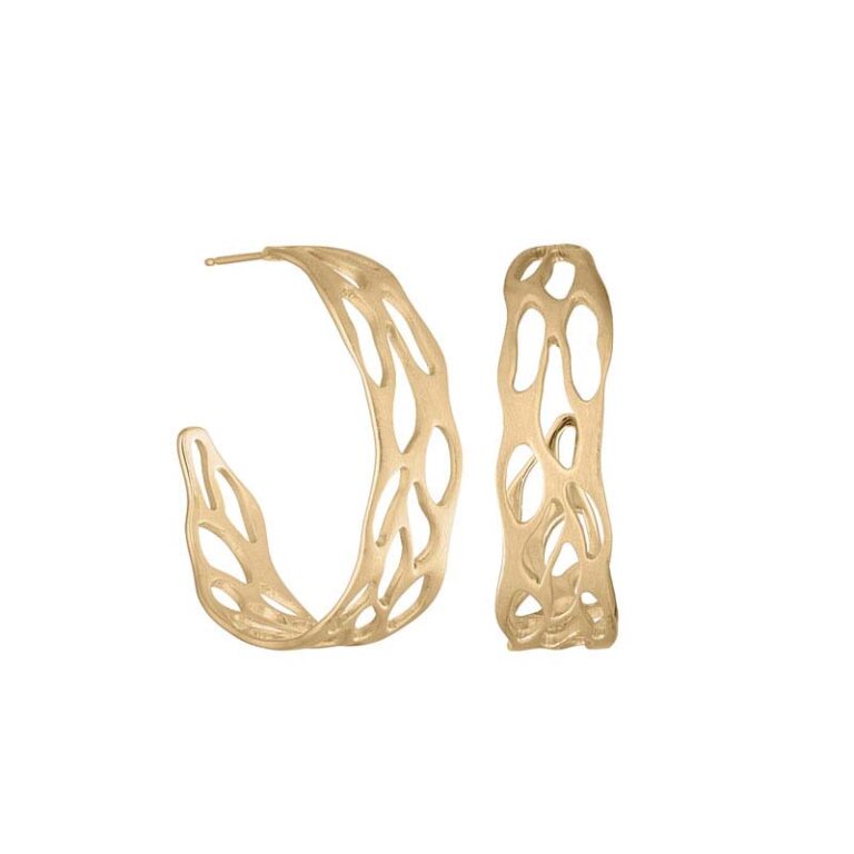 Blossom Copenhagen Silhouettes 14kt øreringe