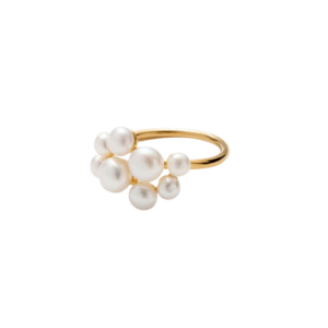 Blossom ring - forgyldt