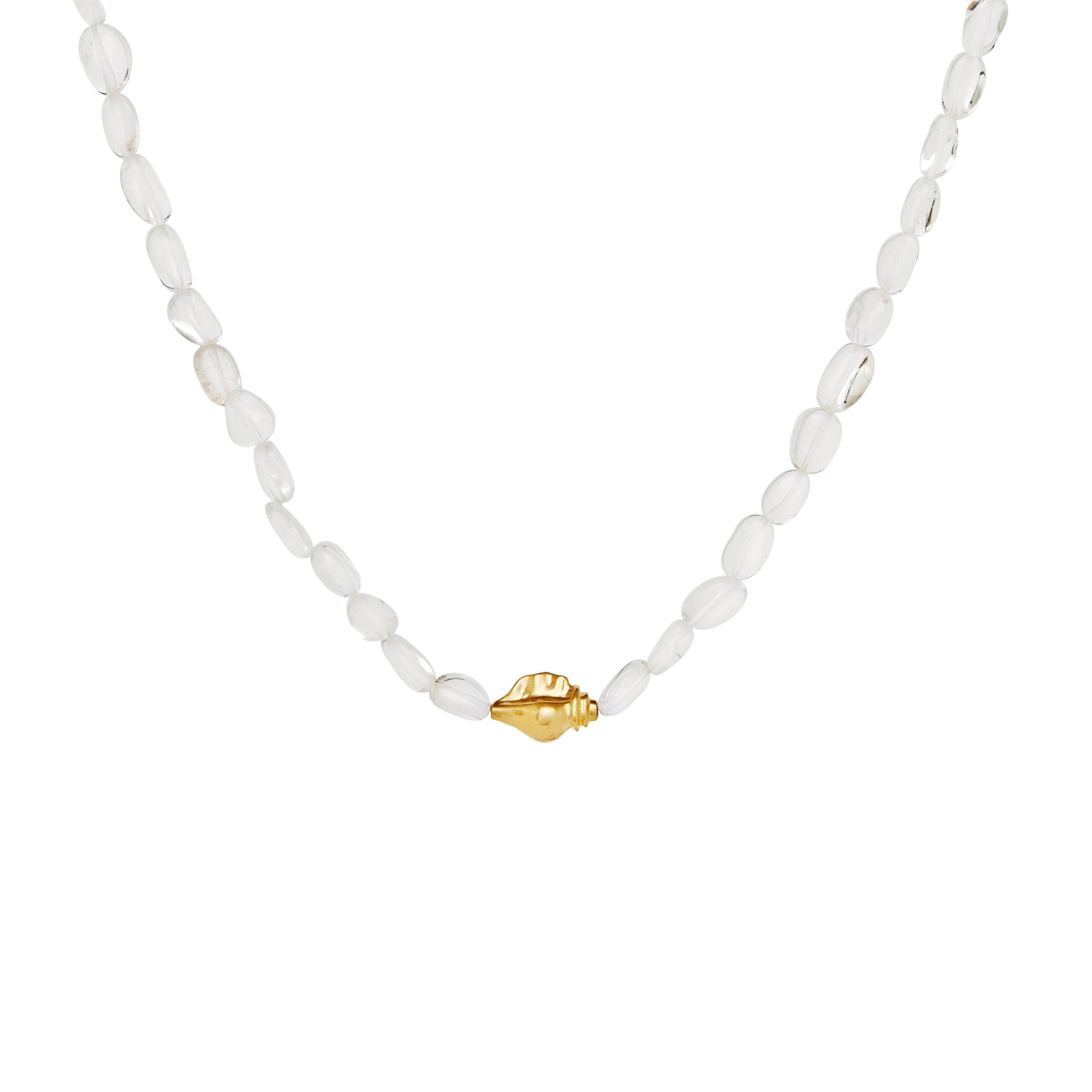 Bonadea halskæde - forgyldt