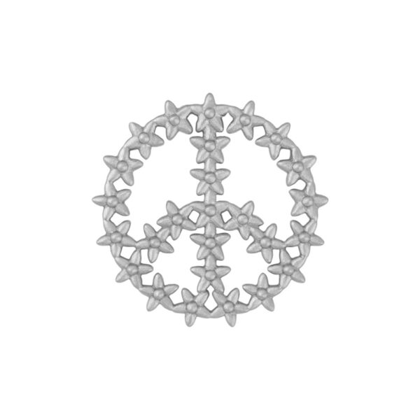 ByBiehl Imagine peace sølv vedhæng