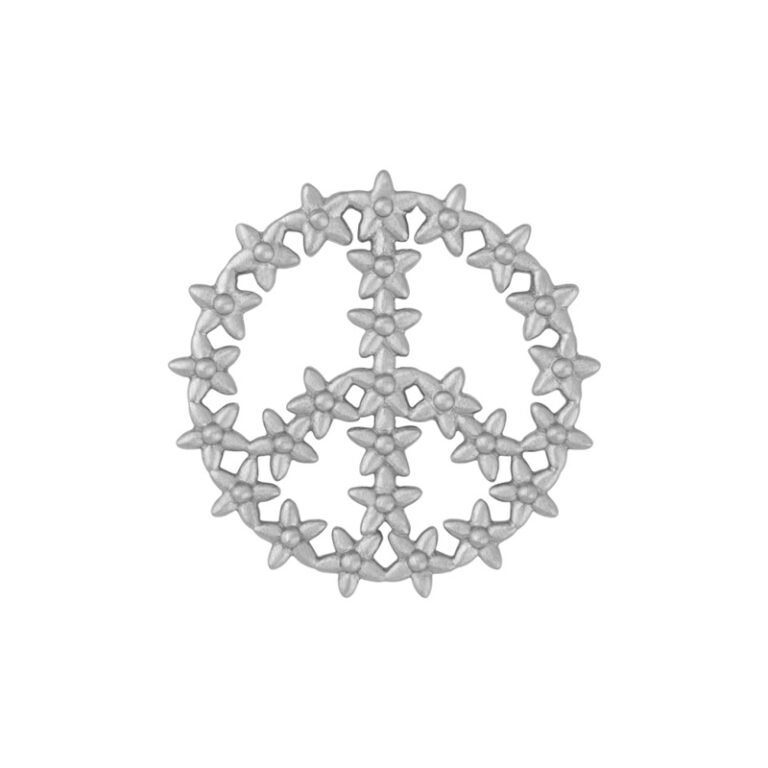 ByBiehl Imagine peace sølv vedhæng