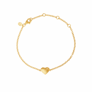 ByBiehl Just Love armbånd i forgyldt med cubic zirkonia
