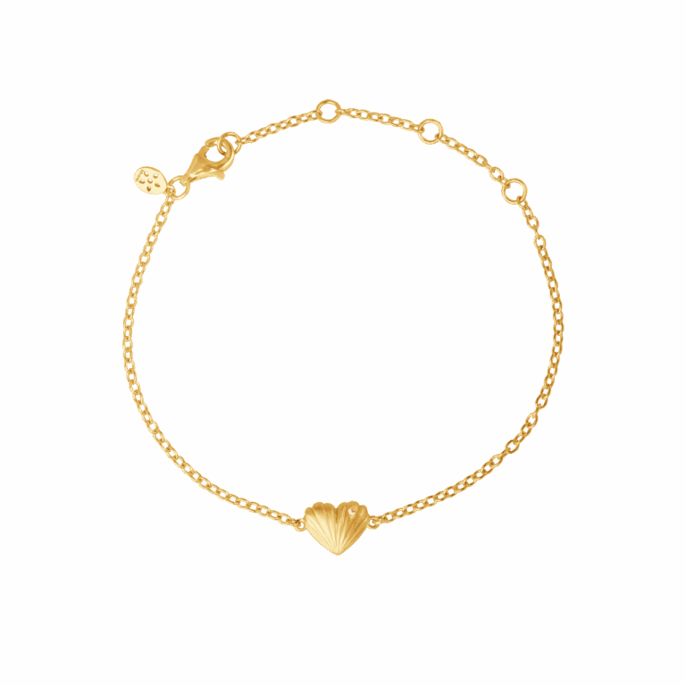 ByBiehl Just Love armbånd i forgyldt med cubic zirkonia