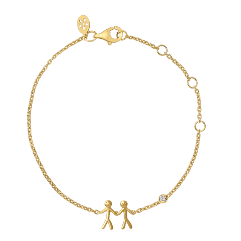 ByBiehl My Love together 2 armbånd i forgyldt